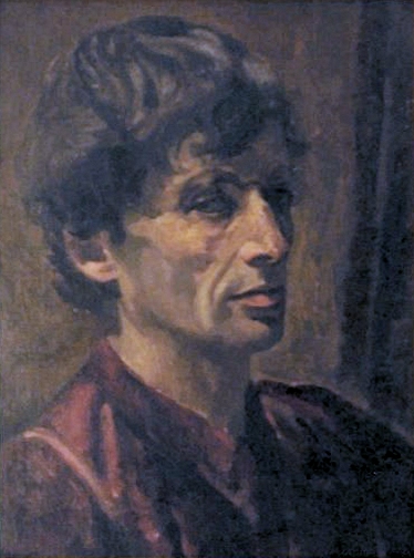 Self-portrait of the artist as a young man