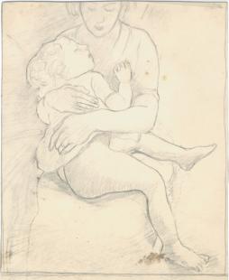 Belle with Baby Elspeth