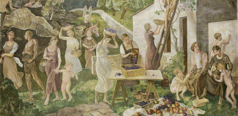 The Grape Harvest, Aberdeen Murals The Grape Harvest, Aberdeen Murals